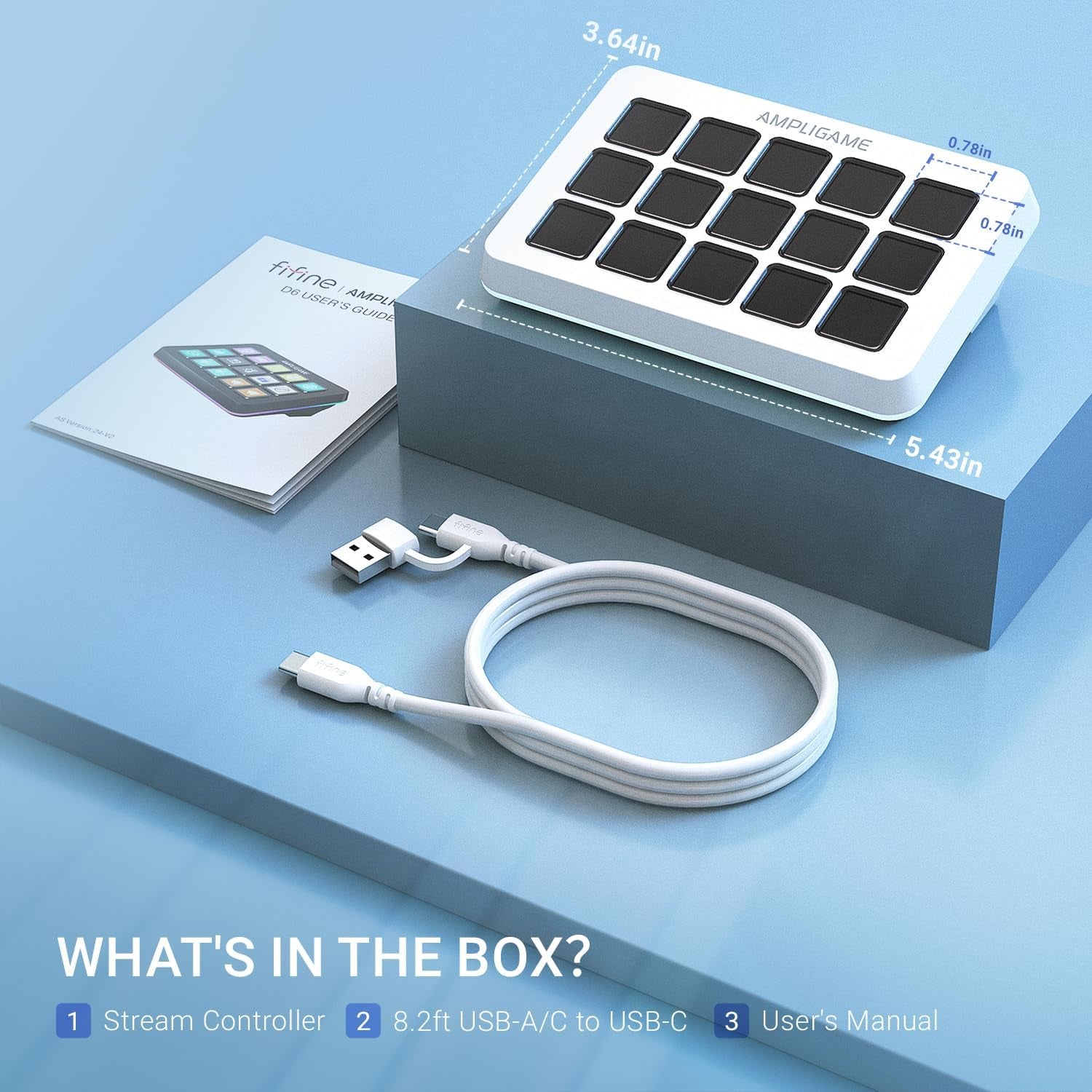 D6W Streaming Keyboard &amp; Controller